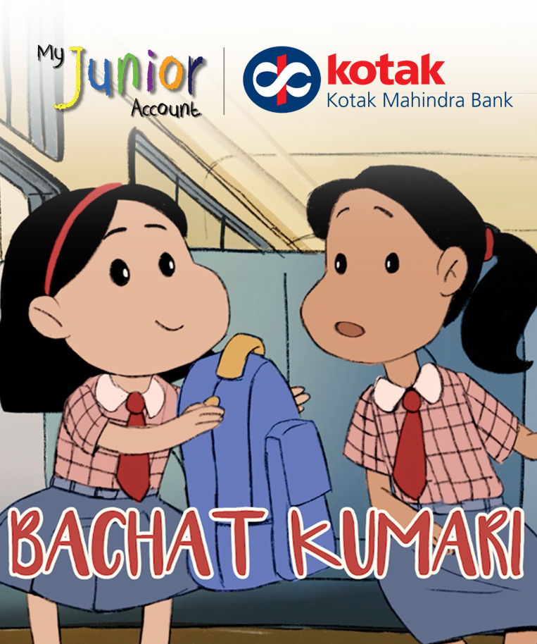 brand-a beloved character created exclusively for Kotak Bank that simplifies savings for little kids.