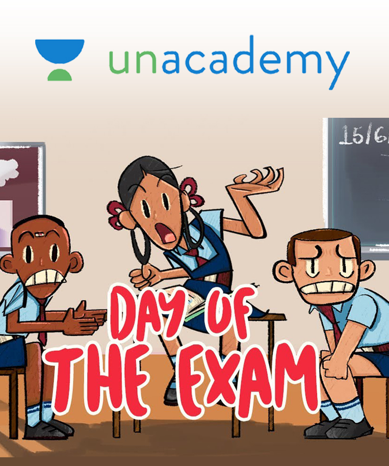 brand unacademy-An animated collab for India’s biggest scholarship test by Unacademy